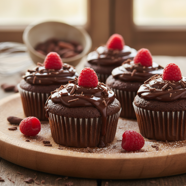 Decadent Chocolate Cheesecake Cupcakes with Glaze recipe