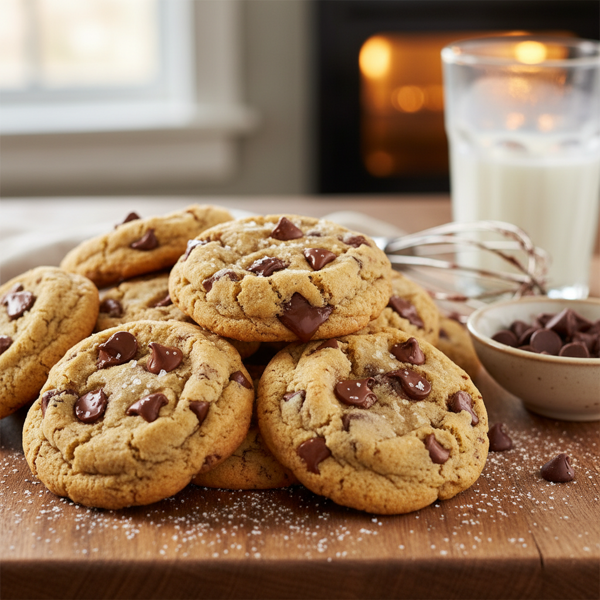 Decadent Chocolate Chip Cake Mix Cookies recipe