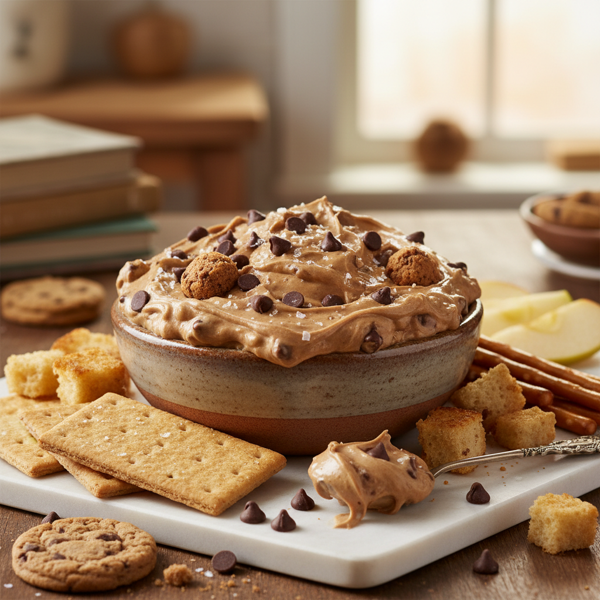 Decadent Chocolate Chip Cookie Dough Dip recipe