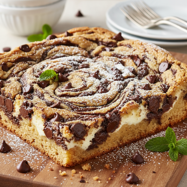 Decadent Chocolate Chip Cream Cheese Delight recipe