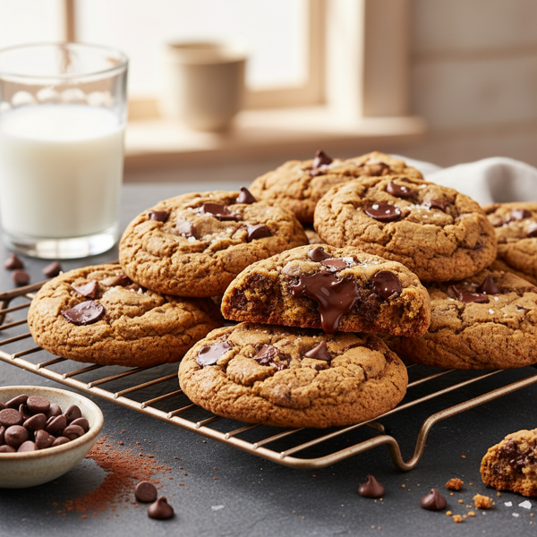 Decadent Chocolate Chip Dream Cookies recipe