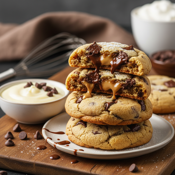 Decadent Chocolate Chip Pudding Cookies recipe