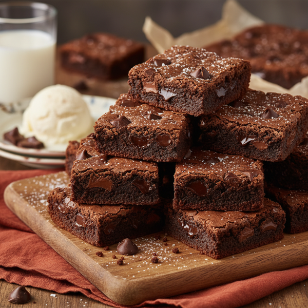 Decadent Chocolate Chunk Brownies recipe