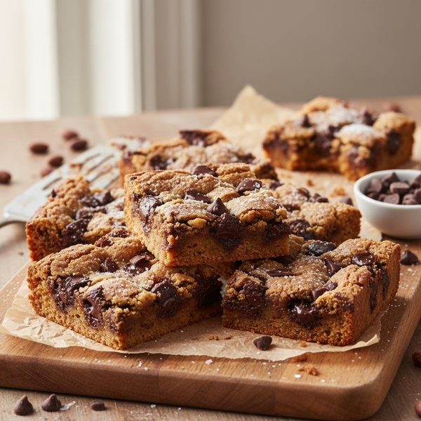 Decadent Chocolate Chunk Congo Bars recipe