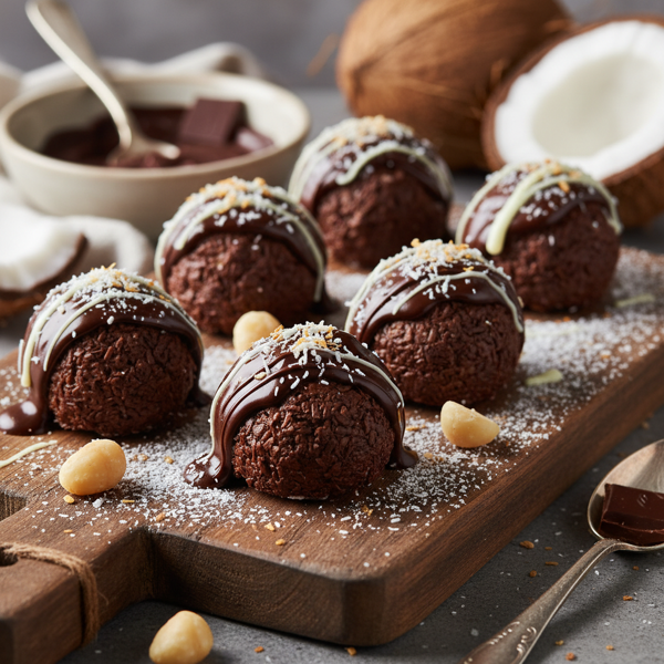Decadent Chocolate Coconut Delights recipe
