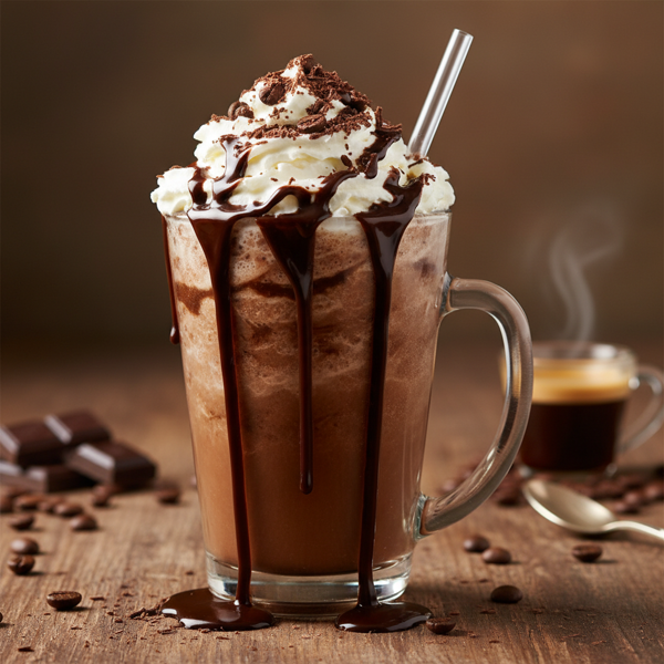 Decadent Chocolate Coffee Bliss Frappuccino recipe