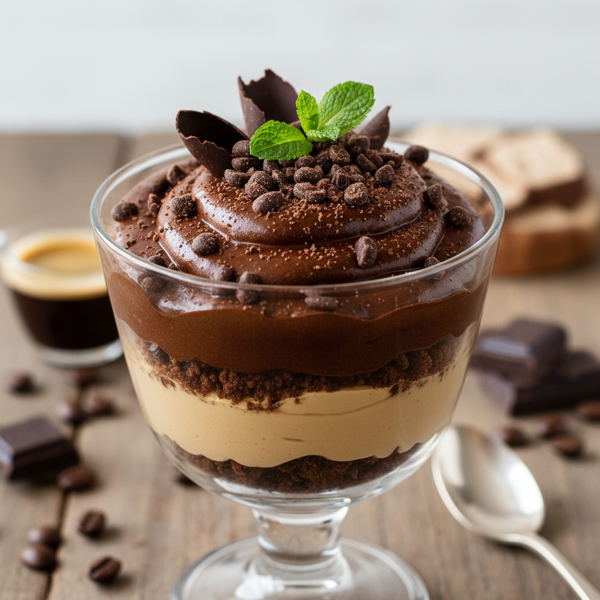 Decadent Chocolate Coffee Mousse recipe