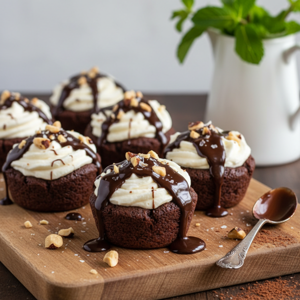 Decadent Chocolate Cream Cheese Cookie Cups recipe
