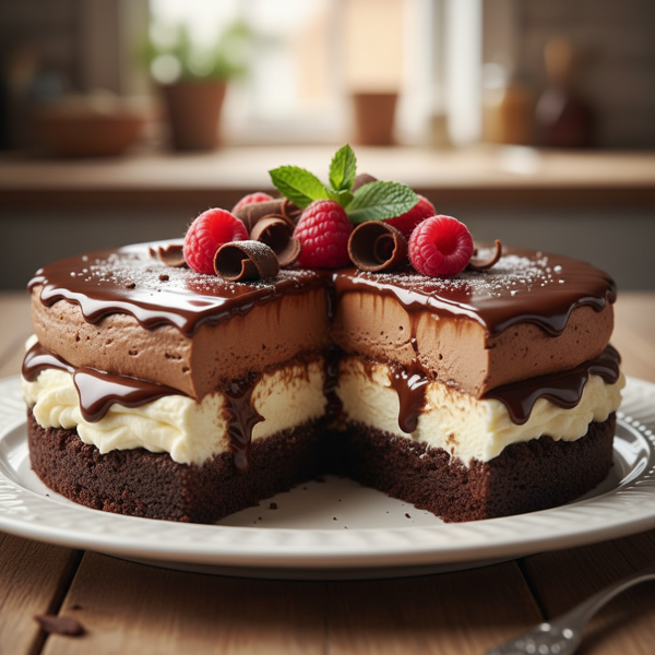 Decadent Chocolate Cream Cheese Delight recipe