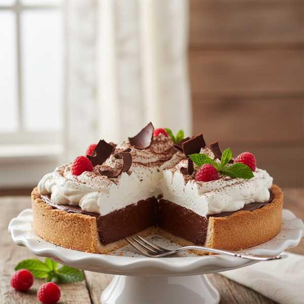 Decadent Chocolate Cream Pie recipe