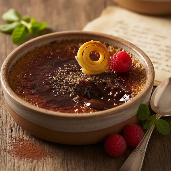 Decadent Chocolate Crème Brûlée recipe