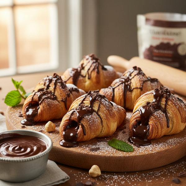 Decadent Chocolate Croissant Delights recipe