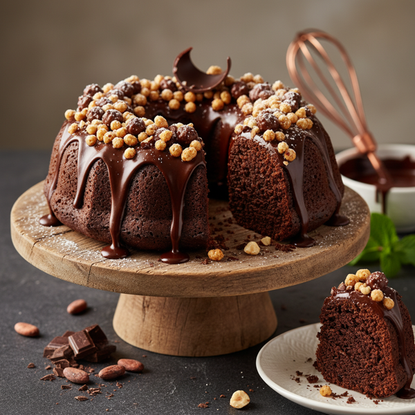 Decadent Chocolate Crunch Bundt Cake recipe