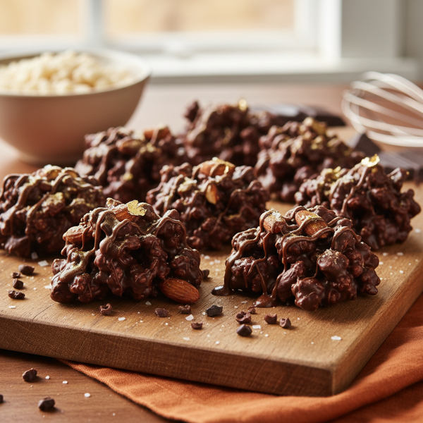 Decadent Chocolate Crunch Treats recipe