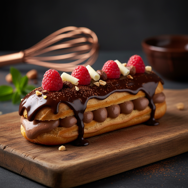 Decadent Chocolate Éclair Delight recipe