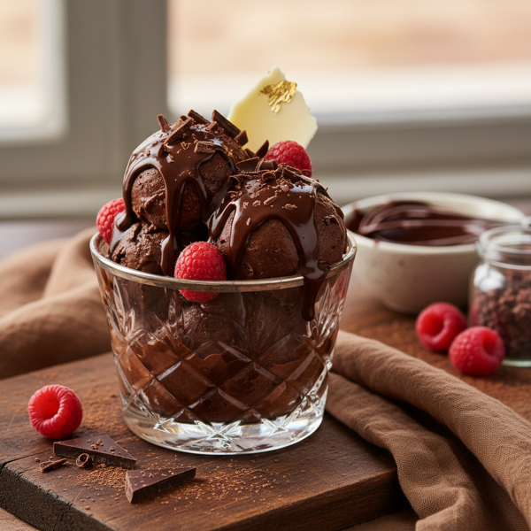 Decadent Chocolate Frozen Custard Delight recipe
