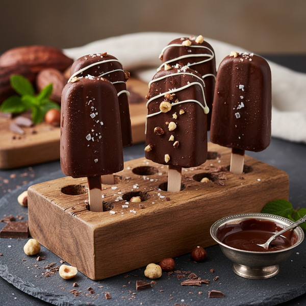Decadent Chocolate Fudge Pops recipe