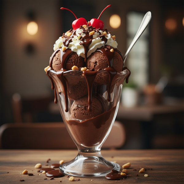 Decadent Chocolate Fudge Sundae recipe