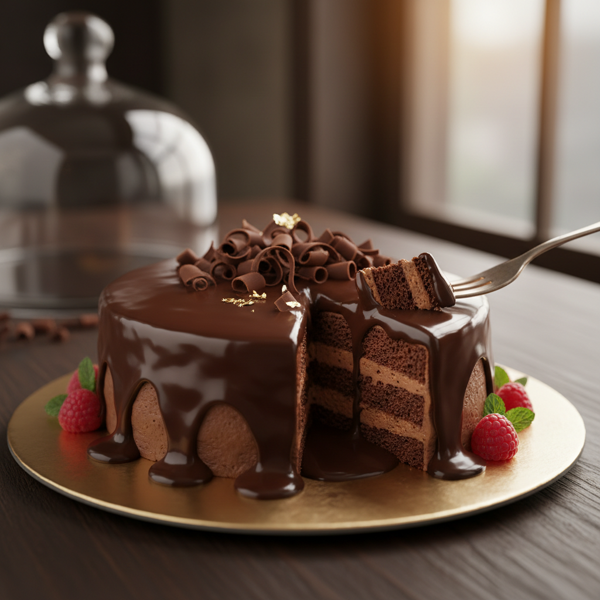 Decadent Chocolate Ganache Delight recipe