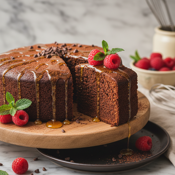 Decadent Chocolate Genoise with Agave recipe