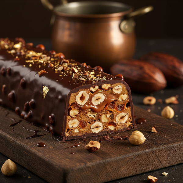 Decadent Chocolate Hazelnut Torrone recipe