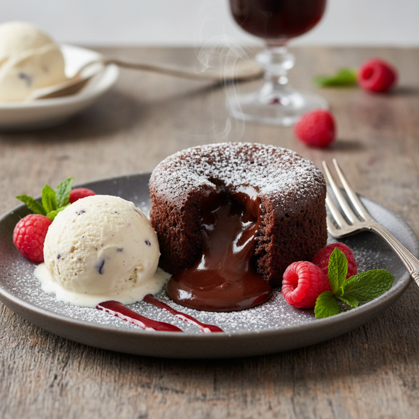 Decadent Chocolate Lava Cake recipe