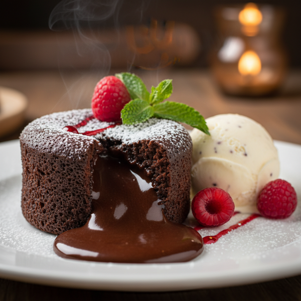 Decadent Chocolate Lava Pudding recipe