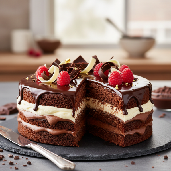 Decadent Chocolate Layered Delight recipe