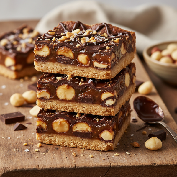 Decadent Chocolate Macadamia Dream Bars recipe