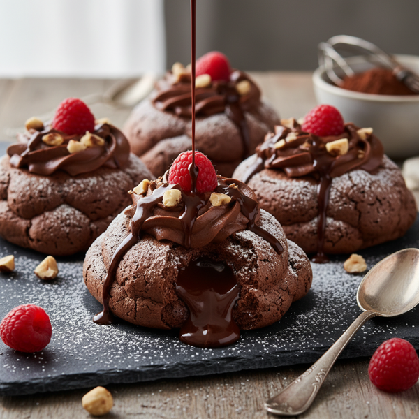 Decadent Chocolate Meringue Delights recipe