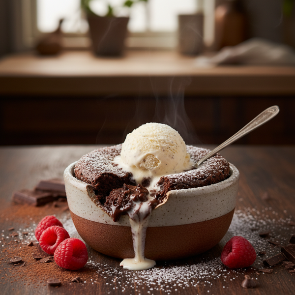 Decadent Chocolate Mug Brownie recipe