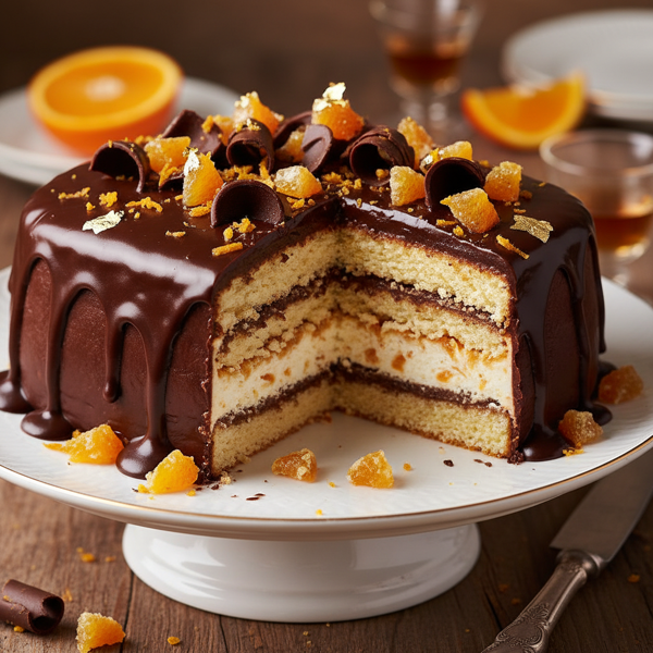 Decadent Chocolate Orange Cassata recipe