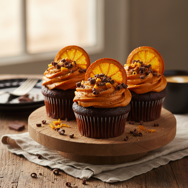 Decadent Chocolate Orange Dream Cupcakes recipe
