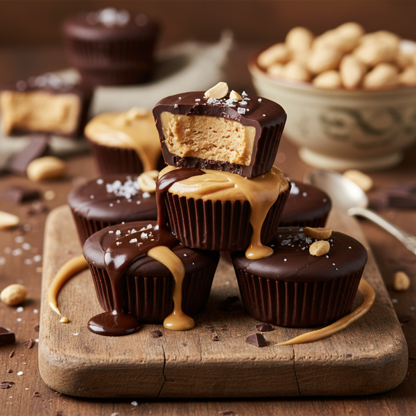 Decadent Chocolate Peanut Butter Cups recipe