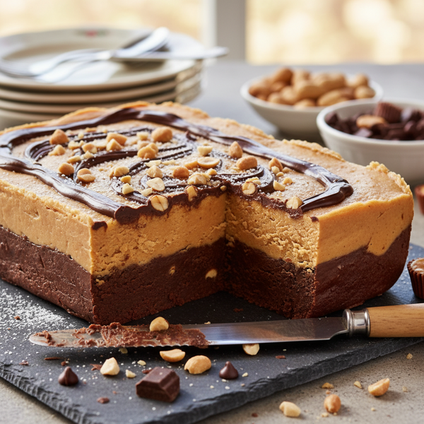 Decadent Chocolate Peanut Butter Fudge recipe