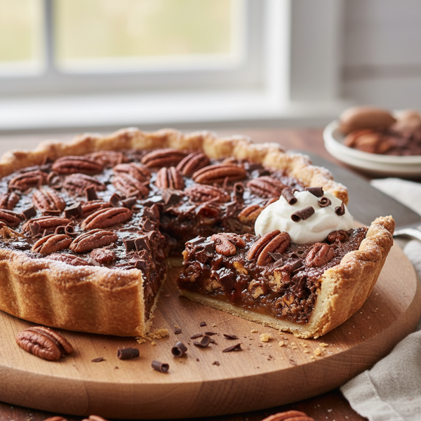 Decadent Chocolate Pecan Pie recipe
