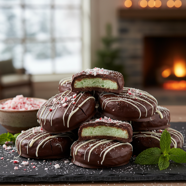 Decadent Chocolate Peppermint Patties recipe