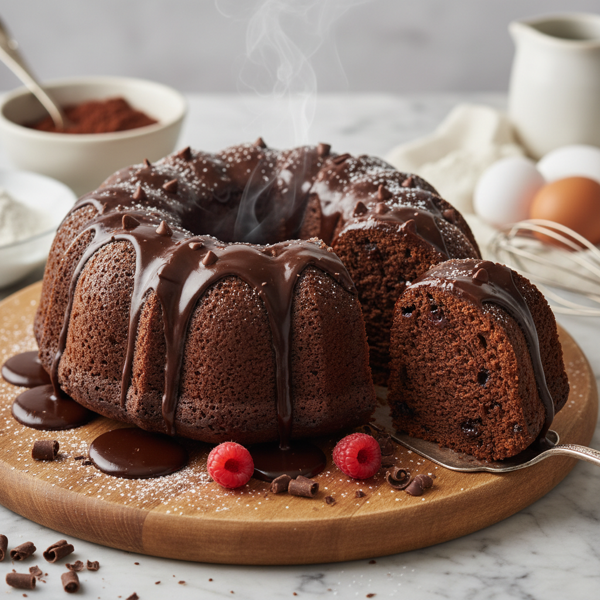 Decadent Chocolate Pound Cake recipe