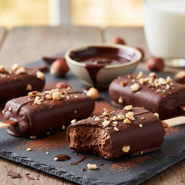 Decadent Chocolate Pudding Pops recipe