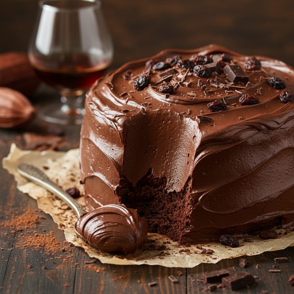 Decadent Chocolate Rum Cream Cheese Frosting recipe