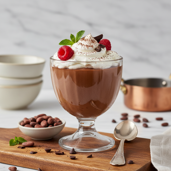 Decadent Chocolate Silk Pudding recipe