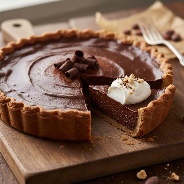Decadent Chocolate Silken Pie recipe