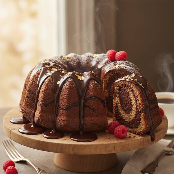 Decadent Chocolate Swirl Bundt Cake recipe