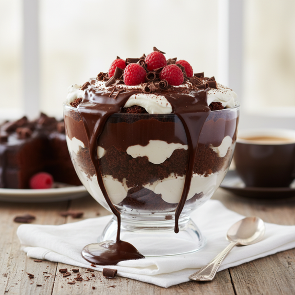 Decadent Chocolate Trifle recipe