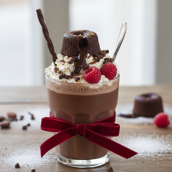 Decadent Chocolate Velvet Milkshake recipe