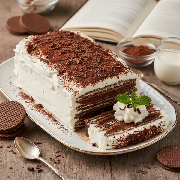 Decadent Chocolate Wafer Icebox Delight recipe