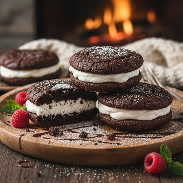 Decadent Chocolate Whoopie Pies recipe