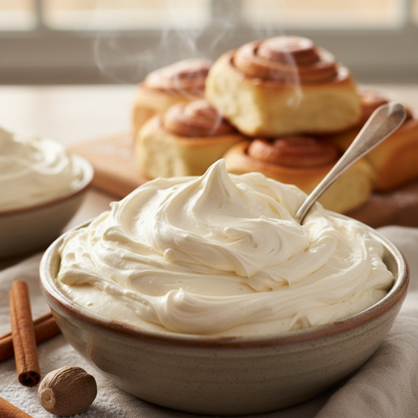 Decadent Cinnabon-Style Cream Cheese Frosting recipe