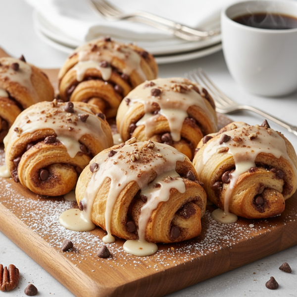 Decadent Cinnamon Chip Crescent Rolls recipe