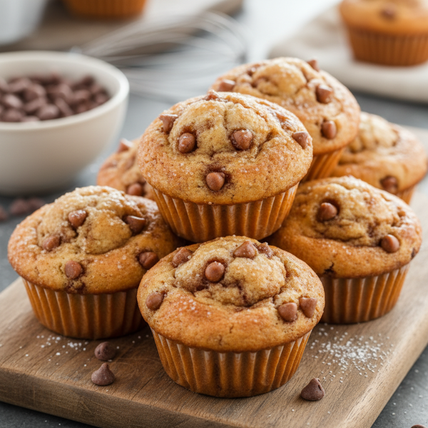 Decadent Cinnamon Chip Muffins recipe